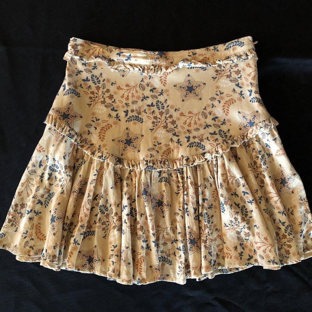 Rare Spell & The Gypsy Celestial Mini Skirt Cream Sz XS - Picture 3 of 8